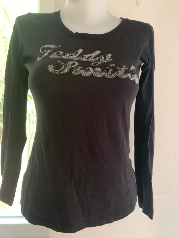 TEE shirt Teddy smith manches longue 14 ans XS