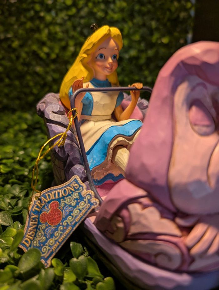 Jim shore tradition Alice manège chenille - photo numéro 7