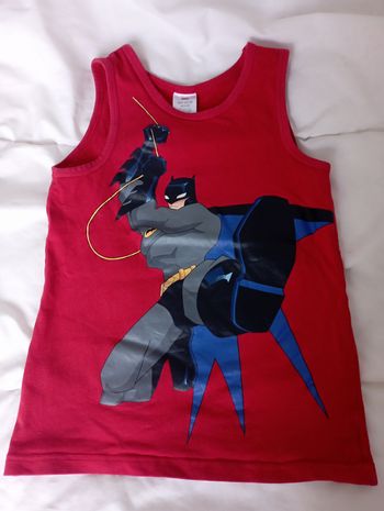 Marcel rouge batman H&M 6/8 ans 6/8 ans neuf 1€5