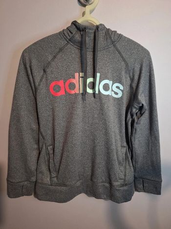 Sweat à capuche adidas vintage noir - taille M