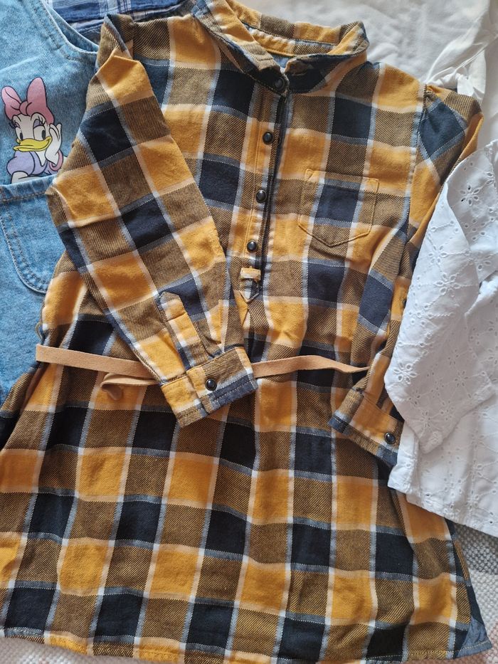 Lot robe et blouse 4ans fille - photo numéro 4