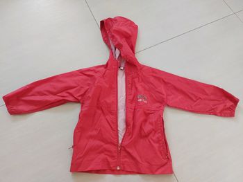 Coupe-vent fin rouge