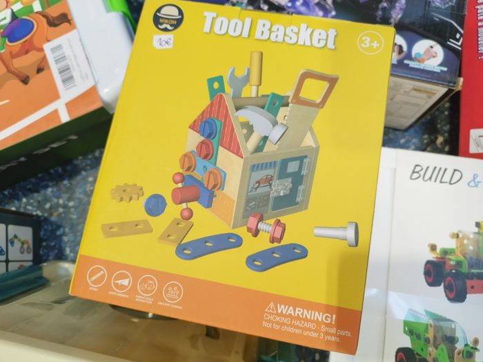 Caisse à outils en bois