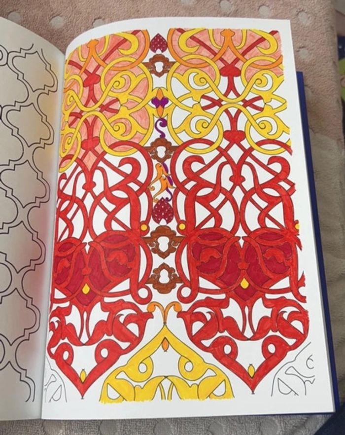 Coloriage anti stress mille et une nuit - photo numéro 7