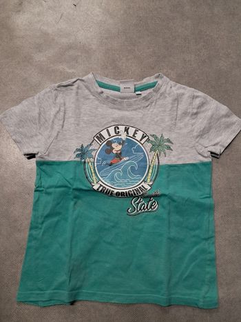 tee shirt garcon 5 ans disney mickey