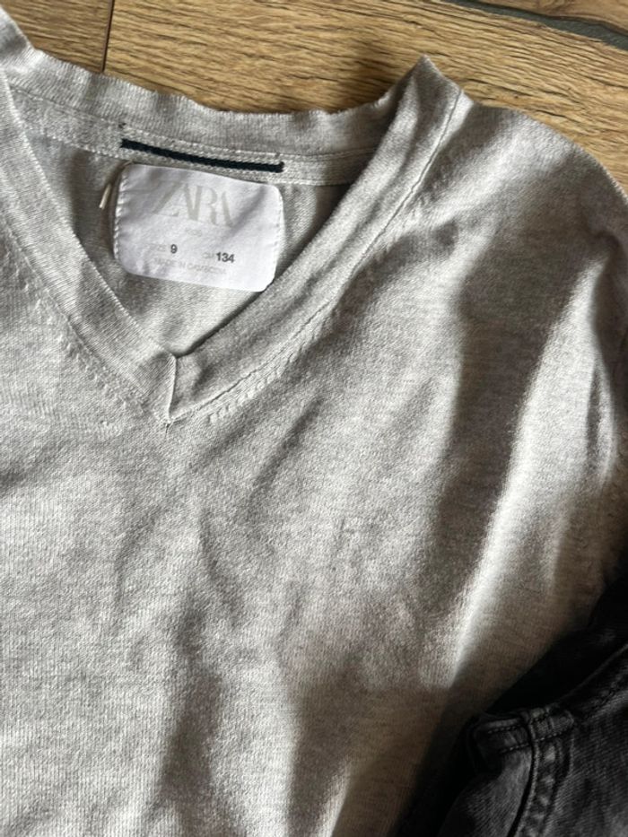 Ensemble jean et pull col V - photo numéro 2