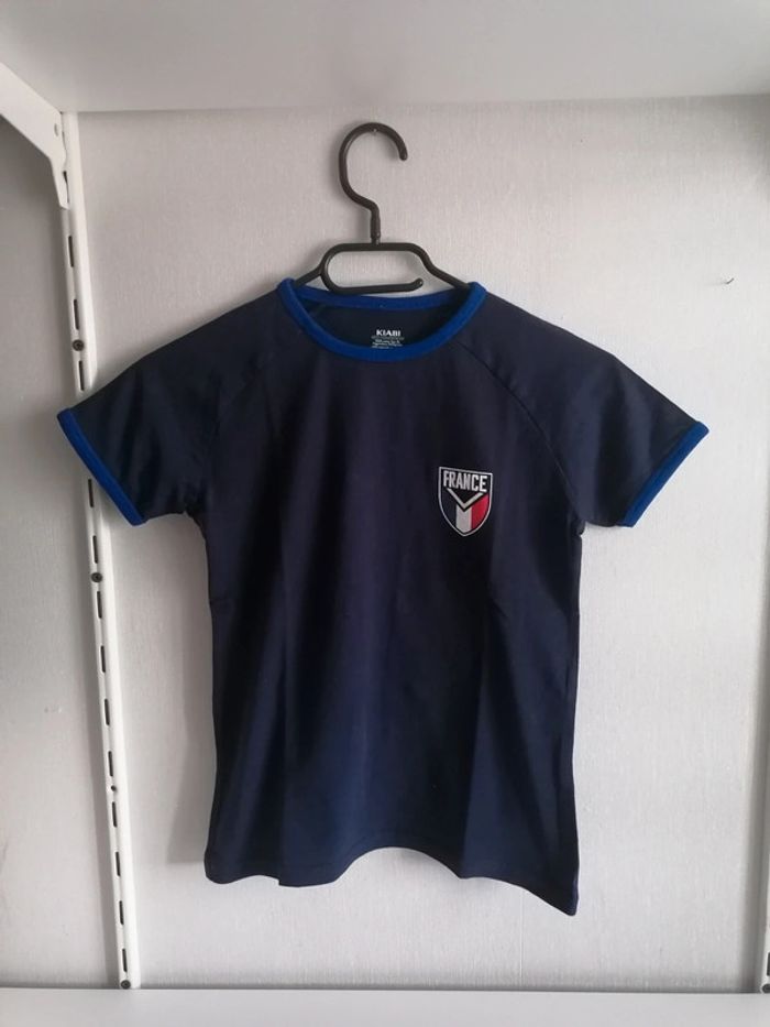 Tee-shirt 10ans marine France N10 - photo numéro 2