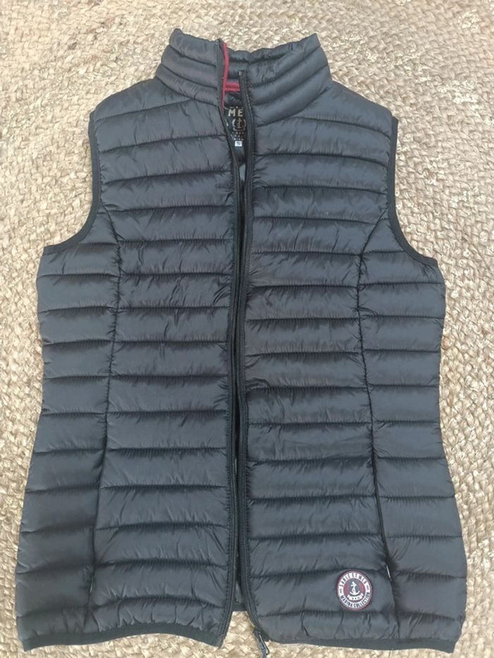 Gilet , doudoune sans manche sable et mer taille S - photo numéro 3
