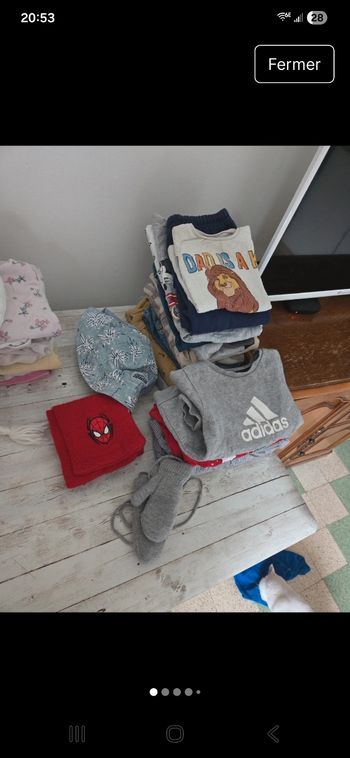 Lots de vêtements 2 ans garcon