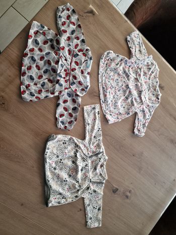 Lot de 3 blouses 3 mois