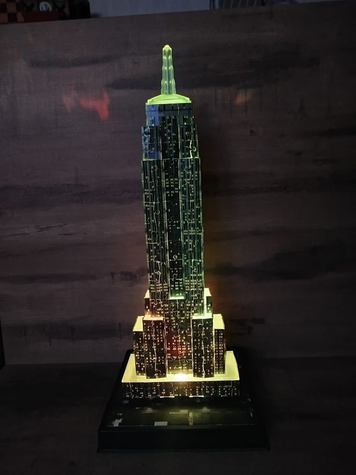 Puzzle 3D lumineux Empire State Building Night Édition Ravensburger - photo numéro 5