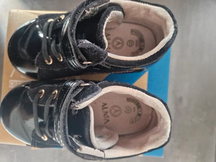 Chaussures noires vernies fille t23 - photo numéro 5