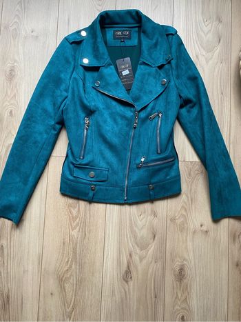 Veste turquoise taille L