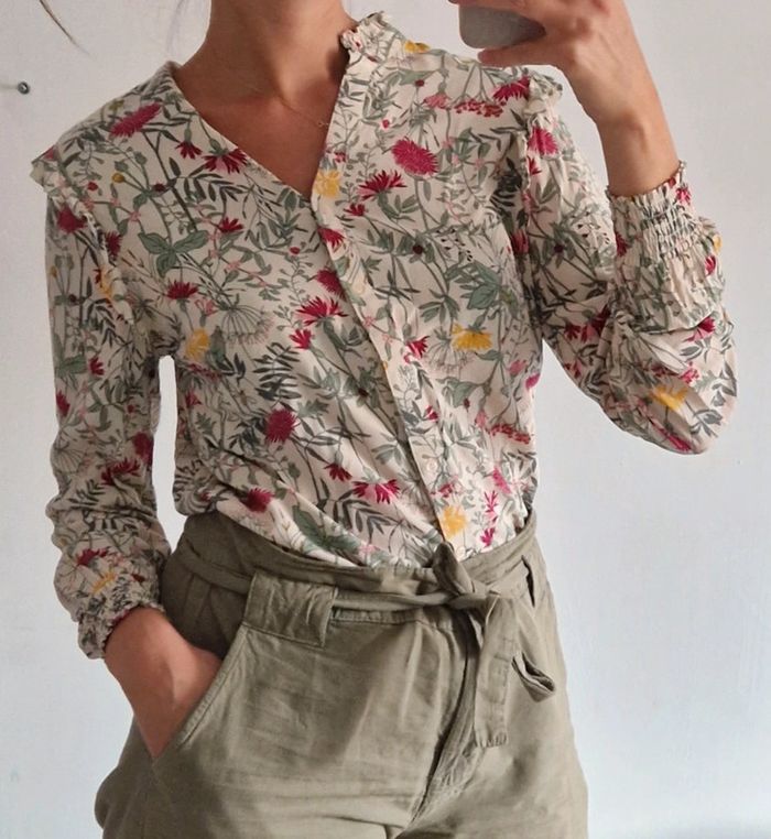 Chemise Vintage fleur