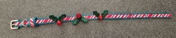 Collier chat de noël