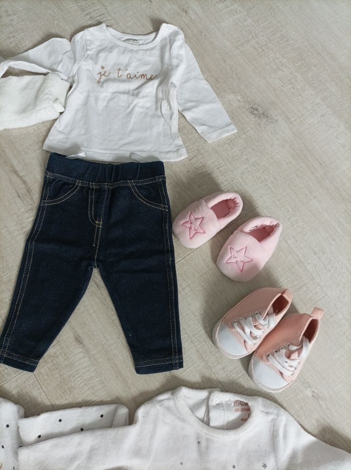 Lot bébé fille 1 mois - photo numéro 3