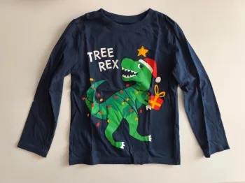 T shirt Noël t rex