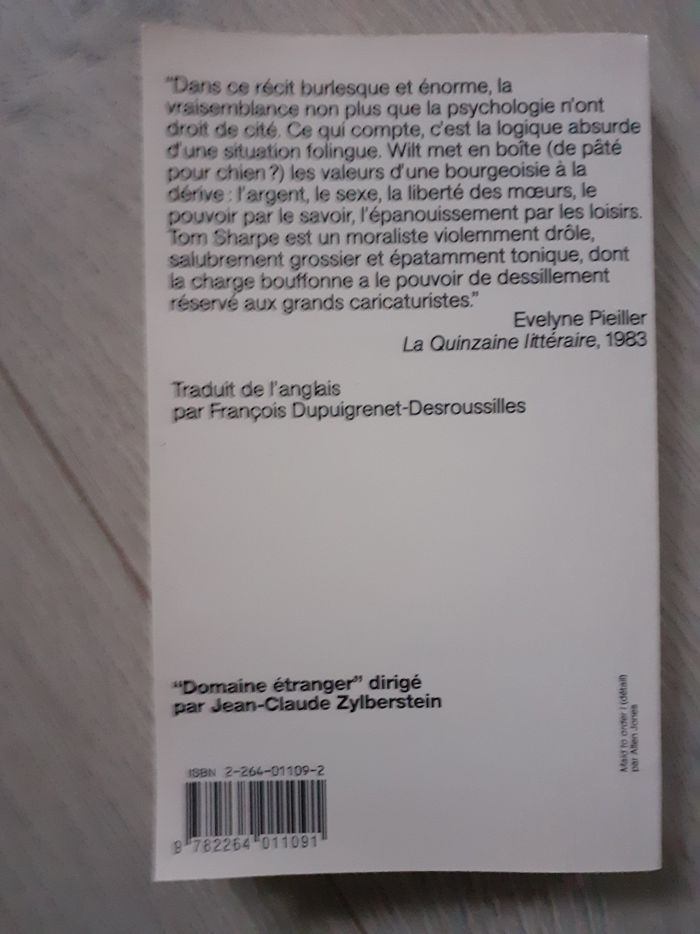 Roman wilt 1 de tom sharpe - photo numéro 2