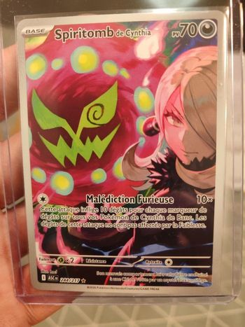 Carte pokémon spiritomb de Cynthia 244/217