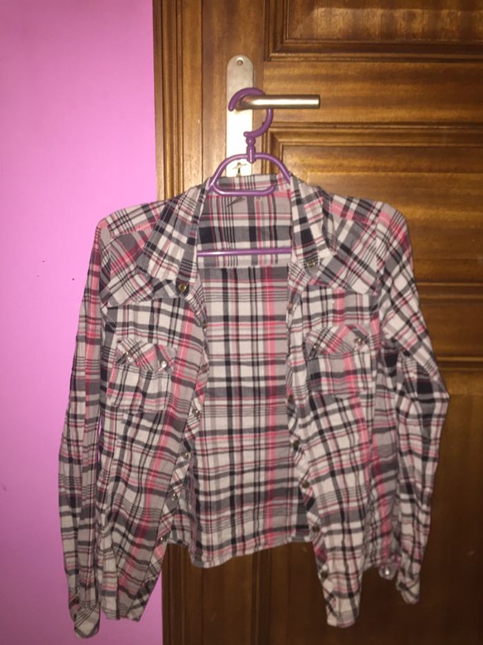 Chemise à carreau