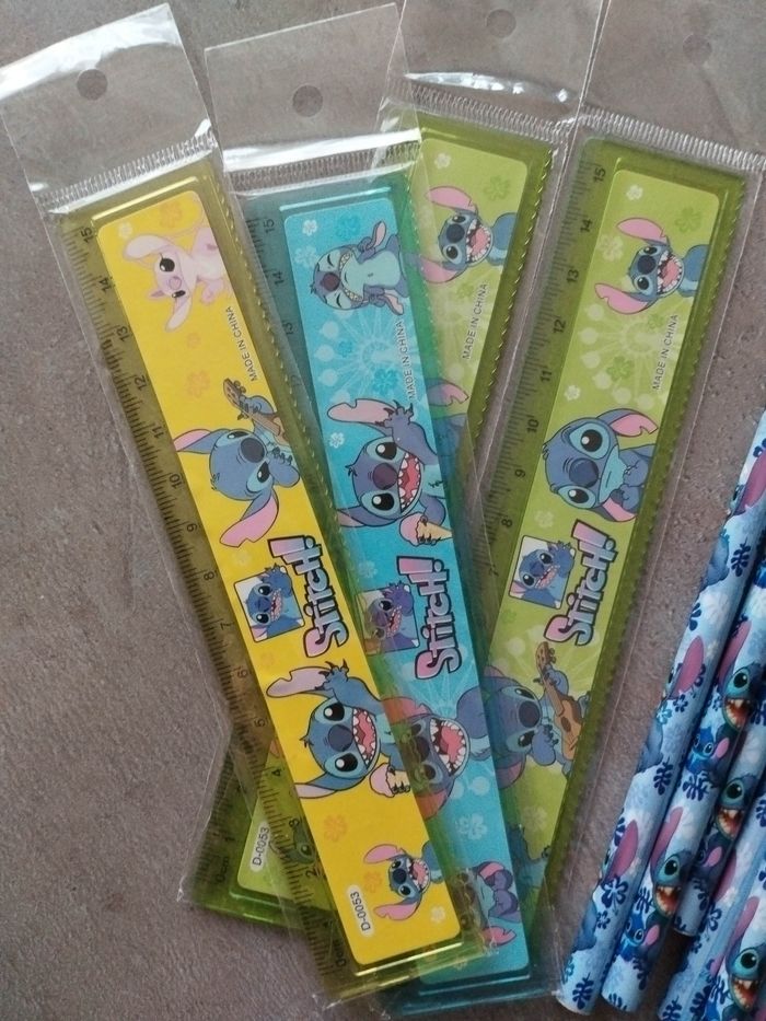 Lot fournitures scolaires Stitch - photo numéro 3