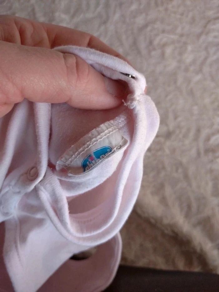 Body croisé manches longues Fille 3 mois lapin first Chicco - photo numéro 7