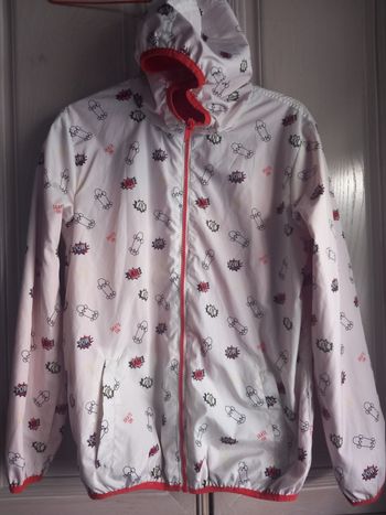 Veste coupe vent réversible 14 ans