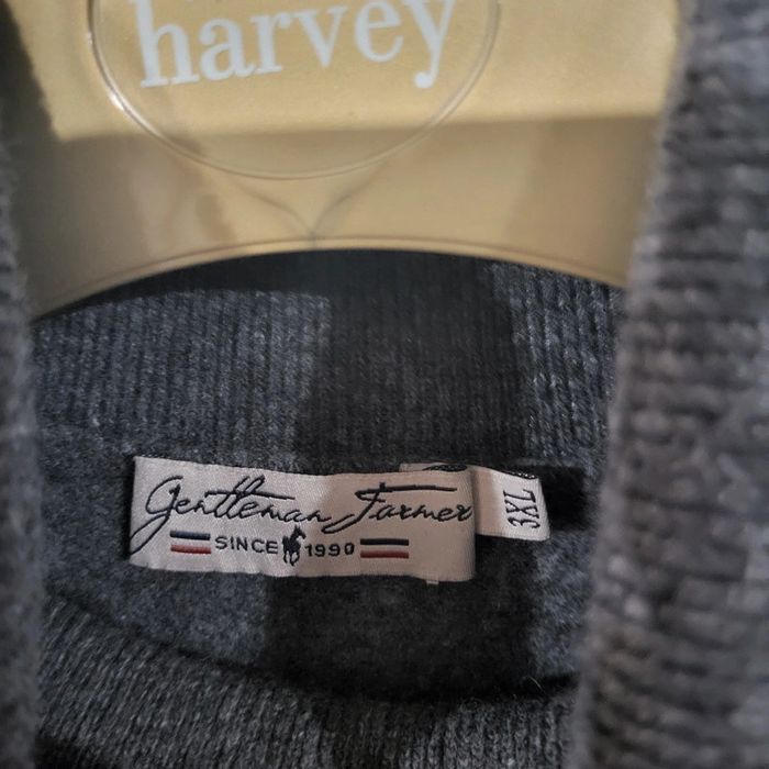 Pull à Col Roulé - Vintage - Laine d'Agneau 🧥 Gentleman Farmer - Taille 3XL (plutôt un M) - photo numéro 4