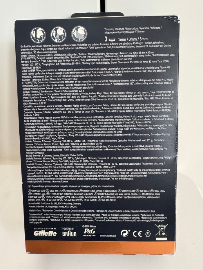 Tondeuse King C Gilette style master - photo numéro 2