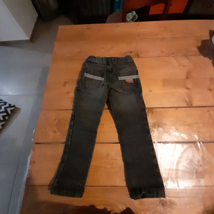 Pantalon jeans noir 4 ans - photo numéro 3