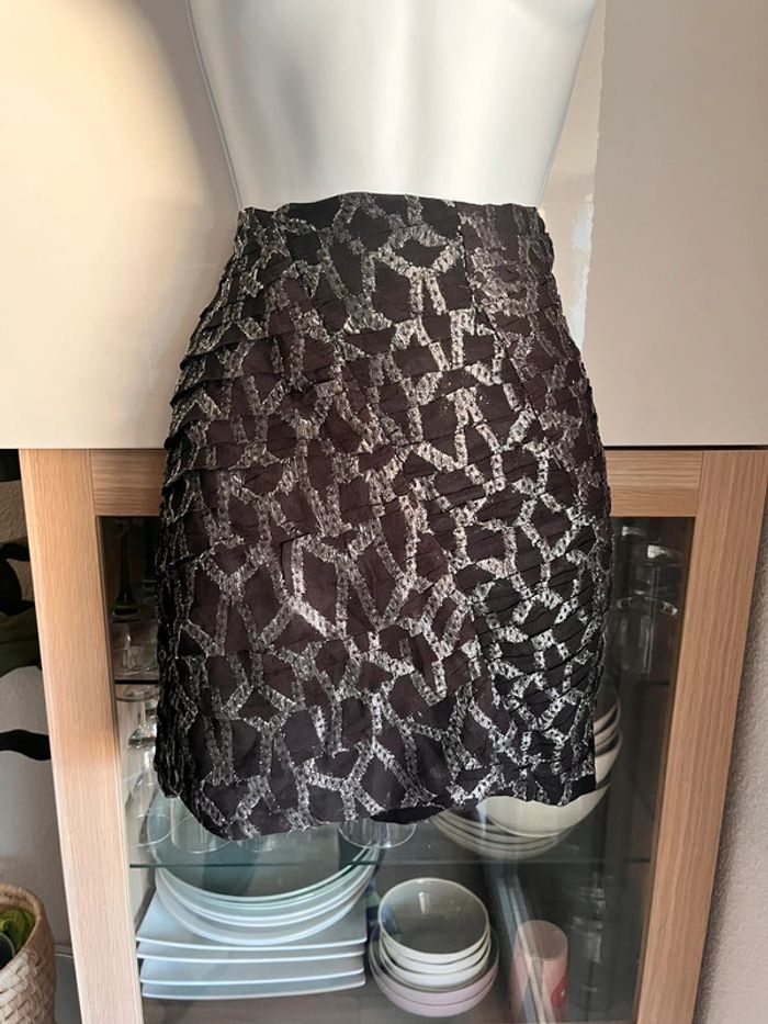 Jupe paillettes mango taille m neuve - photo numéro 2