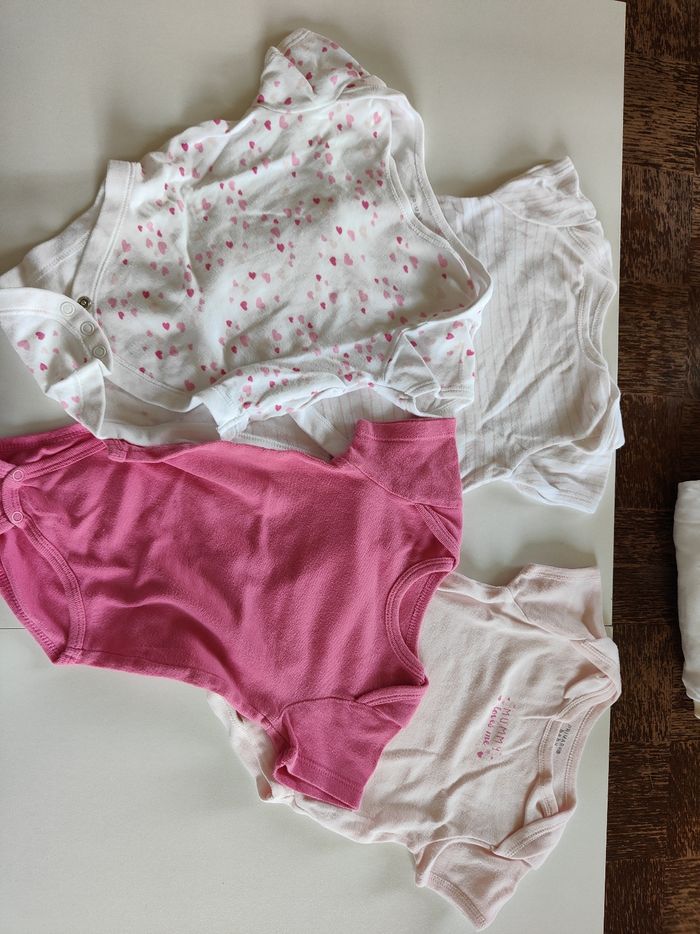 Lot de 4 bodys à manches courtes - photo numéro 2