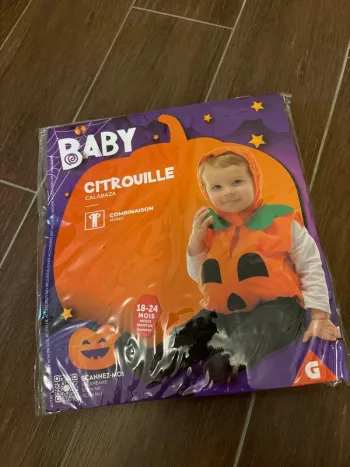 Déguisement citrouille