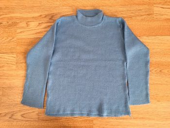 Pull col roulé
