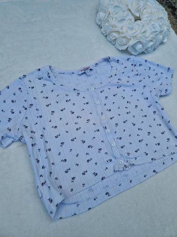 🌸 Haut fleuri croc top 🌸