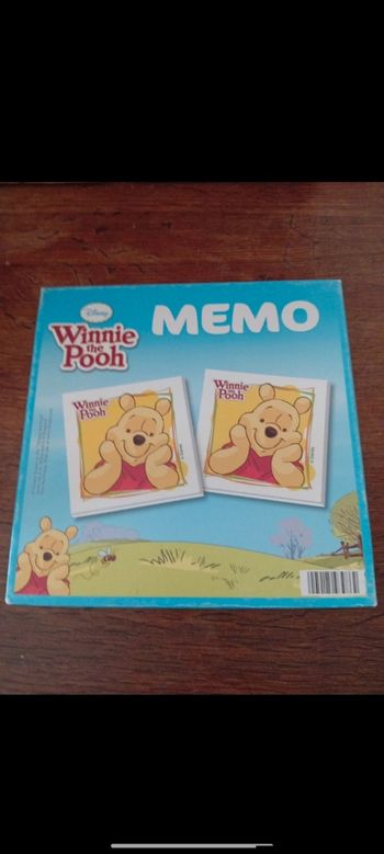 Jeu mémo Winnie l ourson