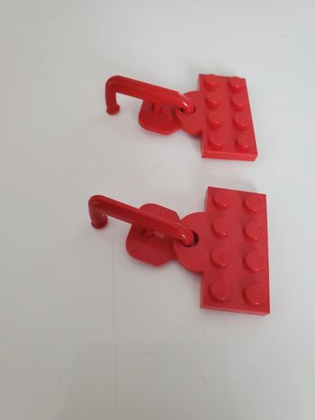 Lot de 2 attaches wagon train lego system 113