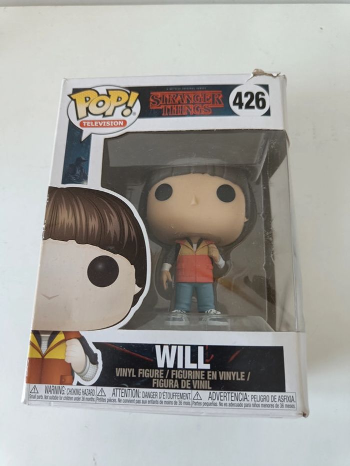 Figurine Pop 426 • Will - Stranger Things boite abimé