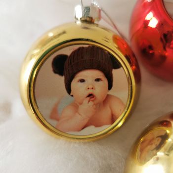 Boule de Noël personnalisée