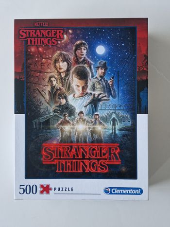 Puzzle Stranger things Clementoni  
500 pièces