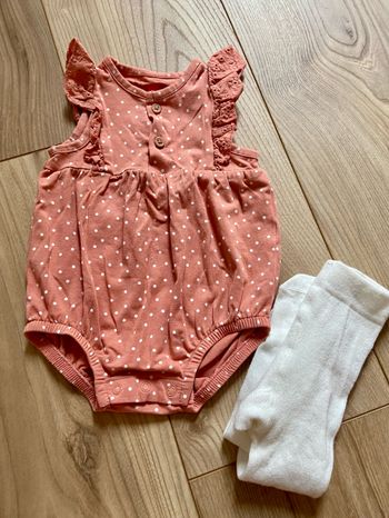 Barboteuse + collant