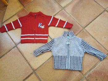 Lot de 2 gilets zipés 12-18 mois