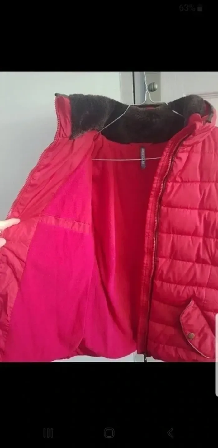 Doudoune rouge - photo numéro 5