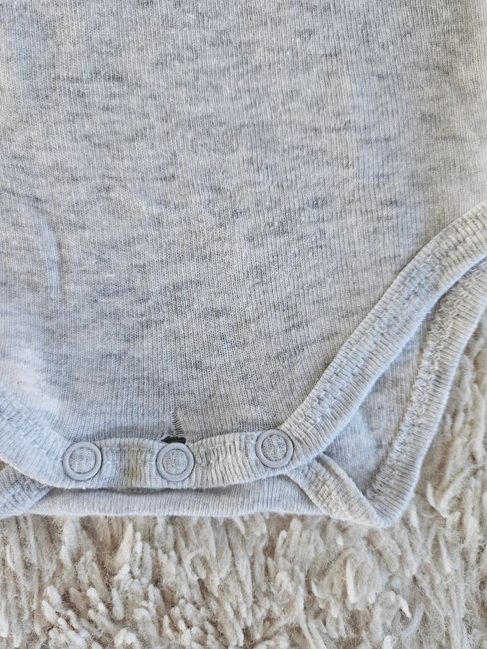 Lot 5 bodies sans manche 1 mois - photo numéro 4