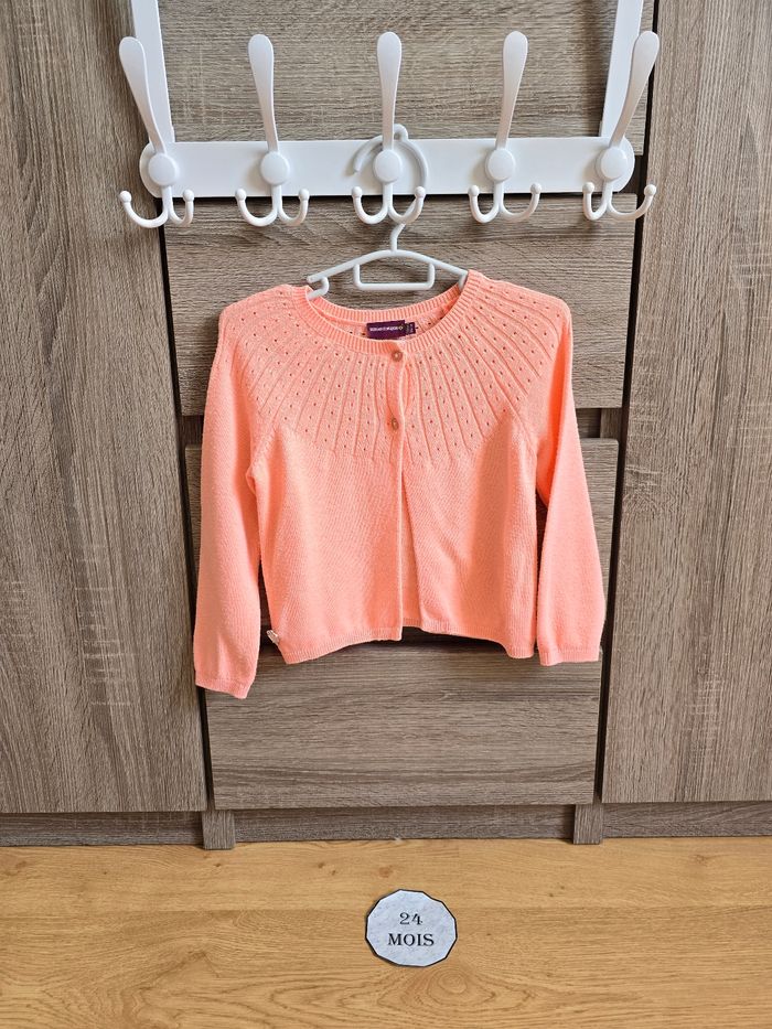 Vêtement Bébé Fille - Robe + Gilet - Sergent Major - 24 mois 86 cm - photo numéro 2