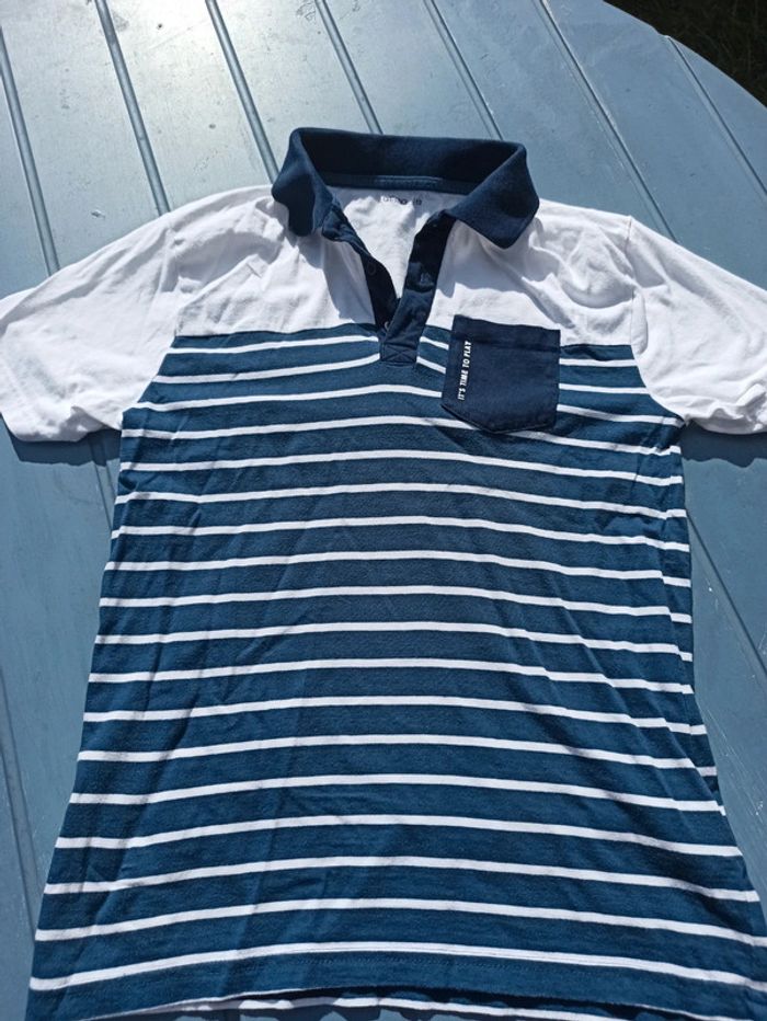 Polo manche courte gemo 12ans