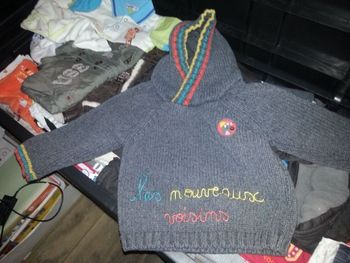 Pull garçon 2 ans