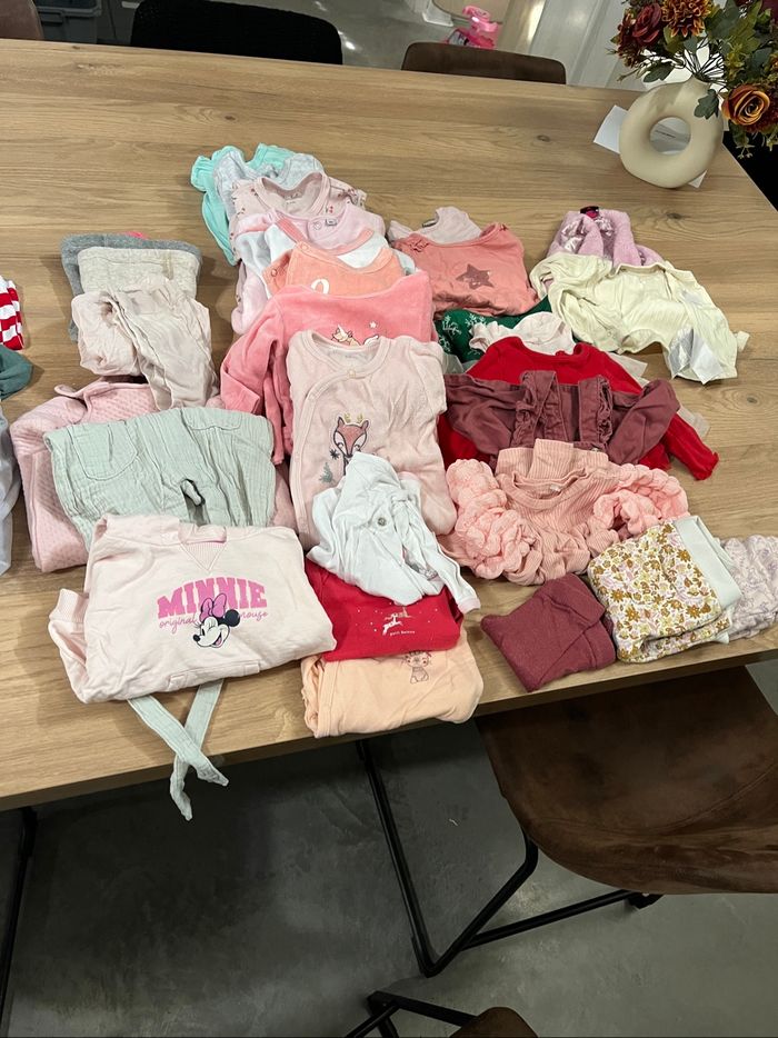 Vends vêtements bébé fille 1/3mois - photo numéro 3