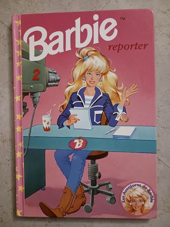 livre Barbie reporter