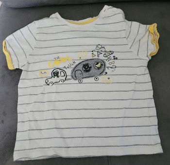 T shirt manches courtes 24 mois 